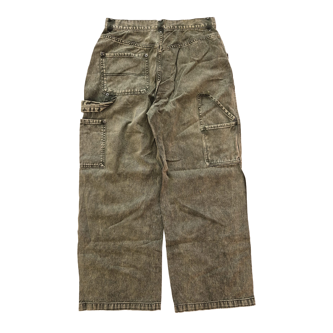 9090 Baggy Green Pants