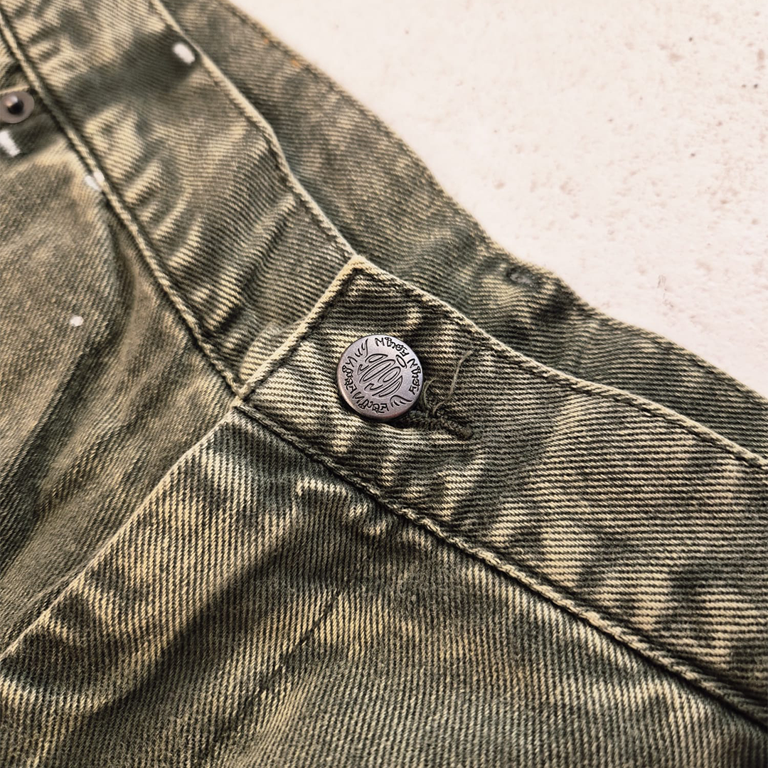 9090 Baggy Green Pants