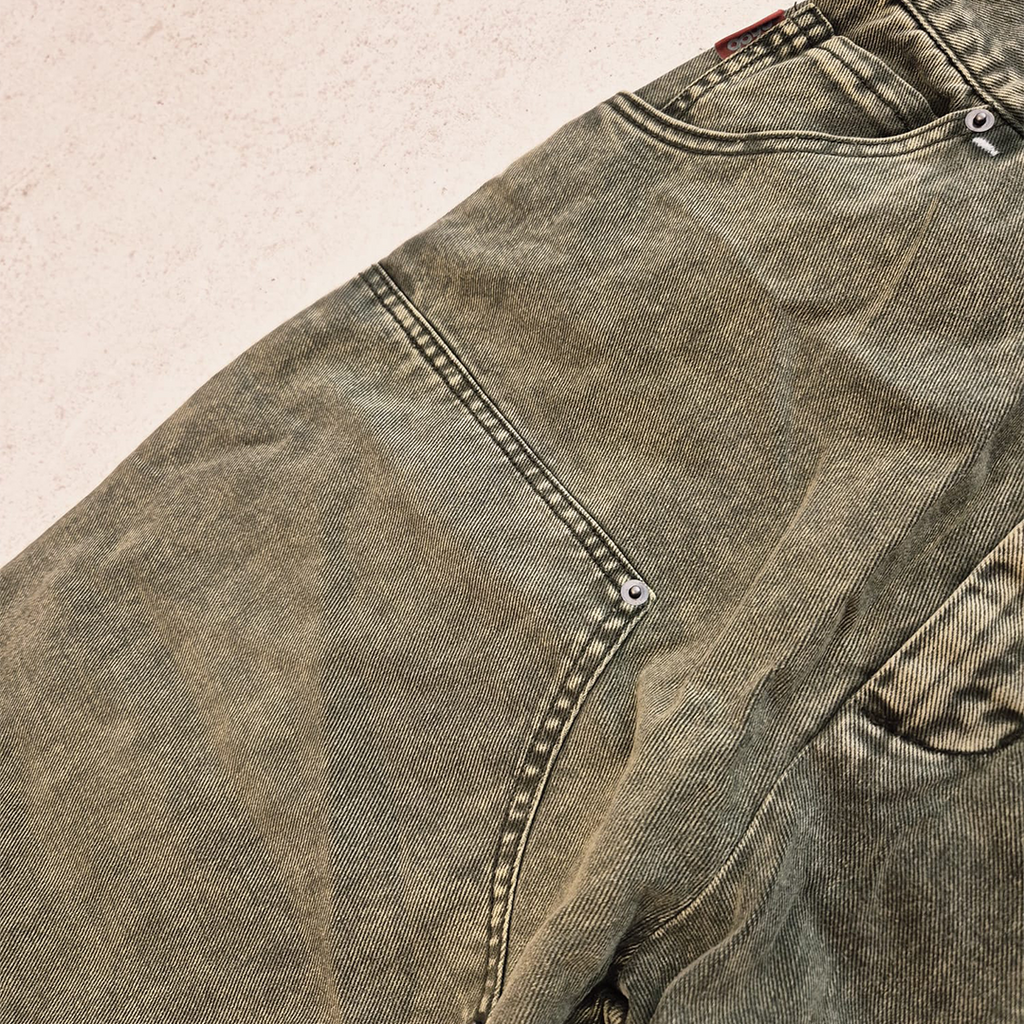 9090 Baggy Green Pants