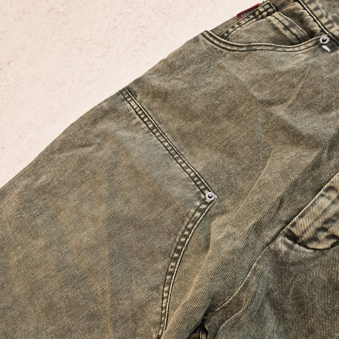 9090 Baggy Green Pants