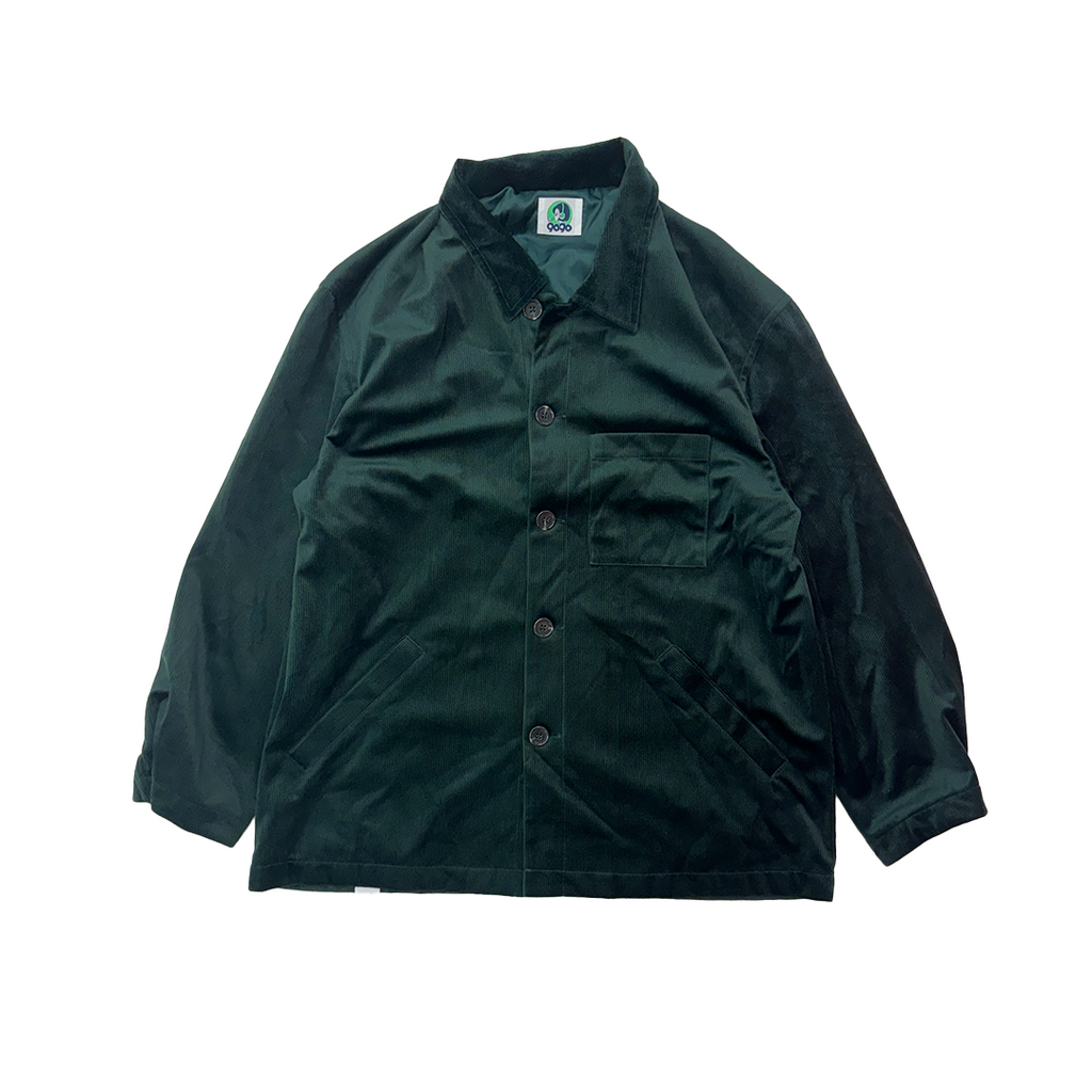9090 Dark Green Corduroy Jacket (L)