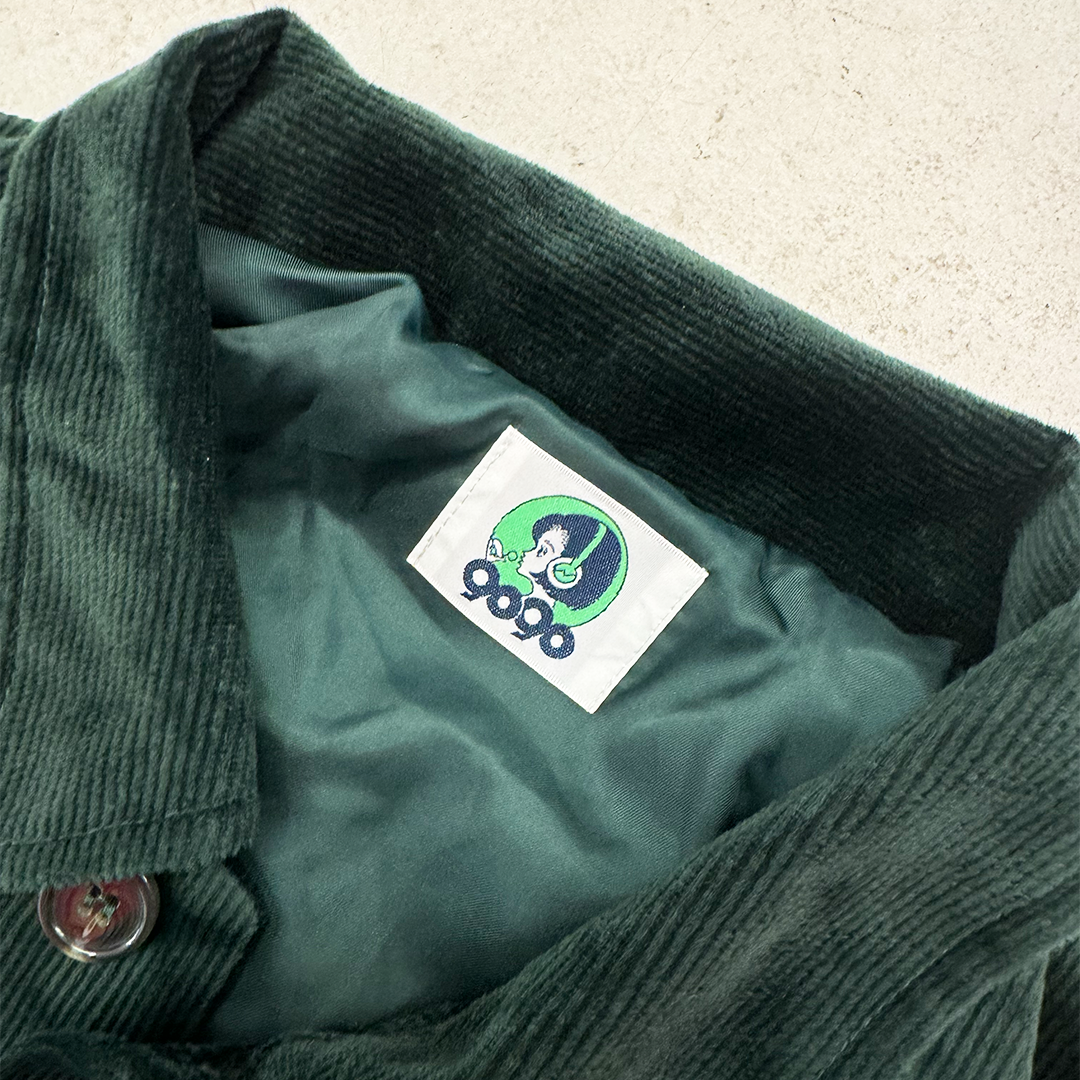 9090 Dark Green Corduroy Jacket (L)