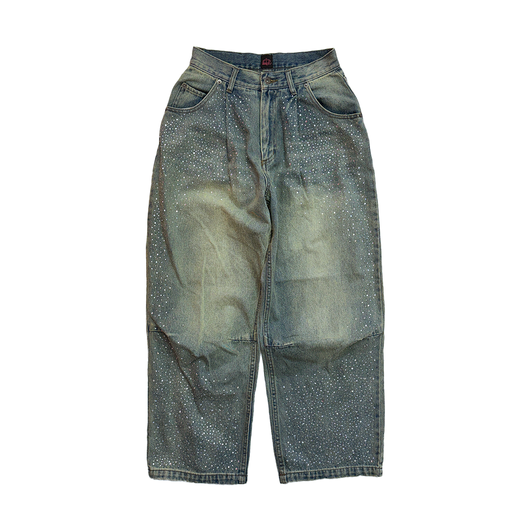 9090 Girl Gems Baggy Pants (S)