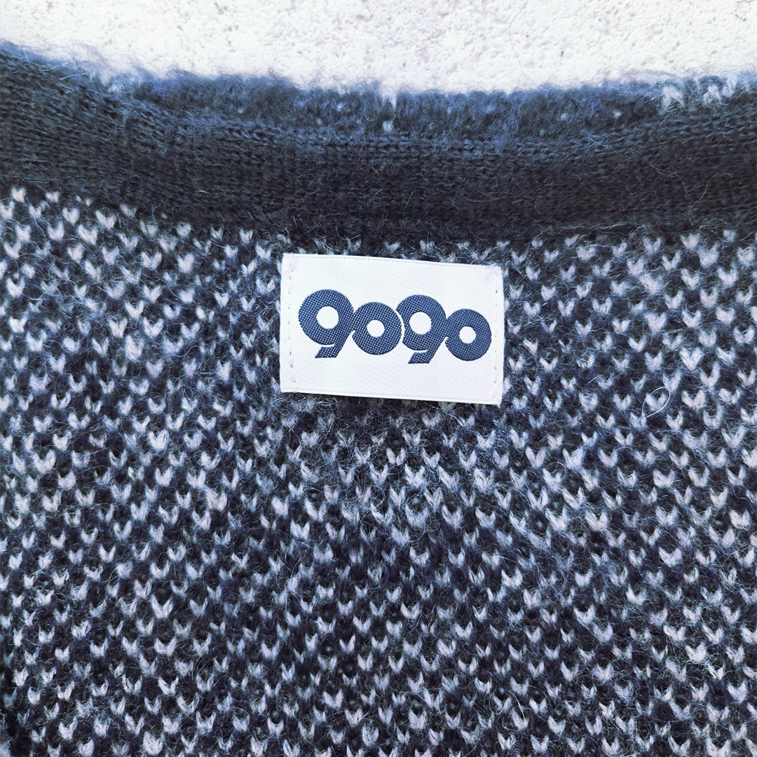 9090 Checked Mohair (L)