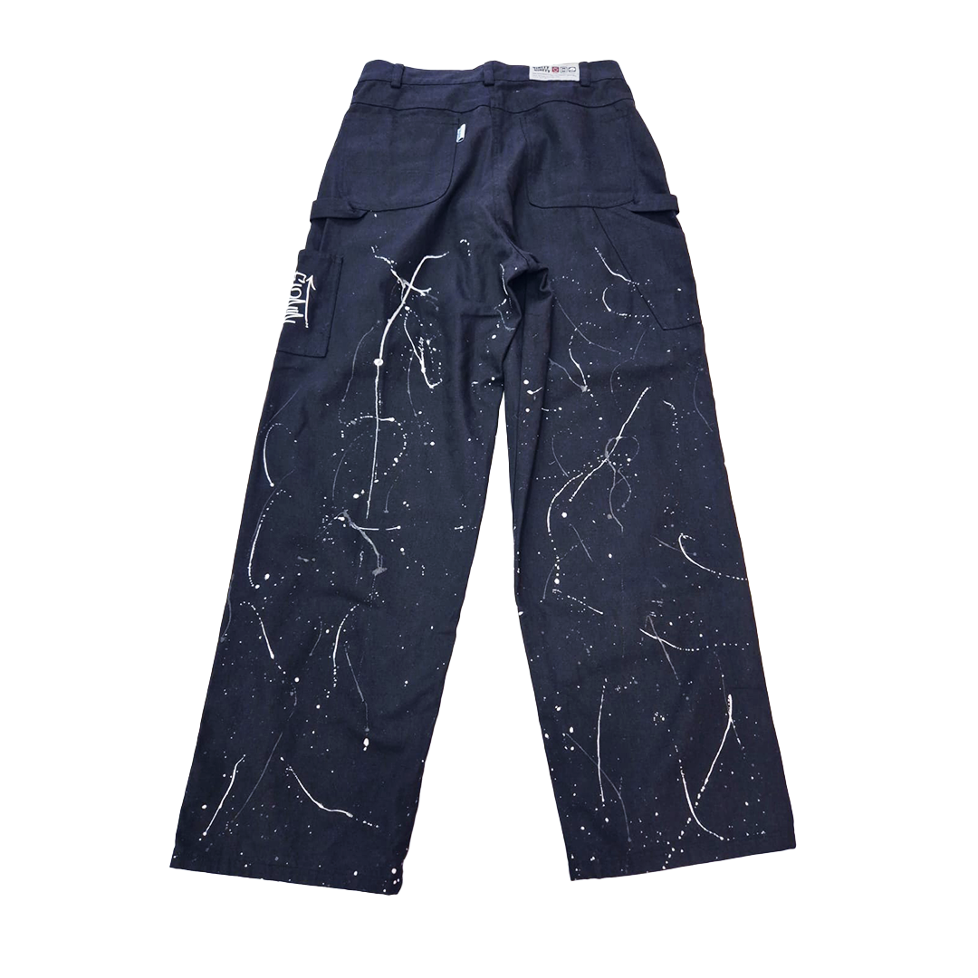 9090 Painters Black Pants (L)