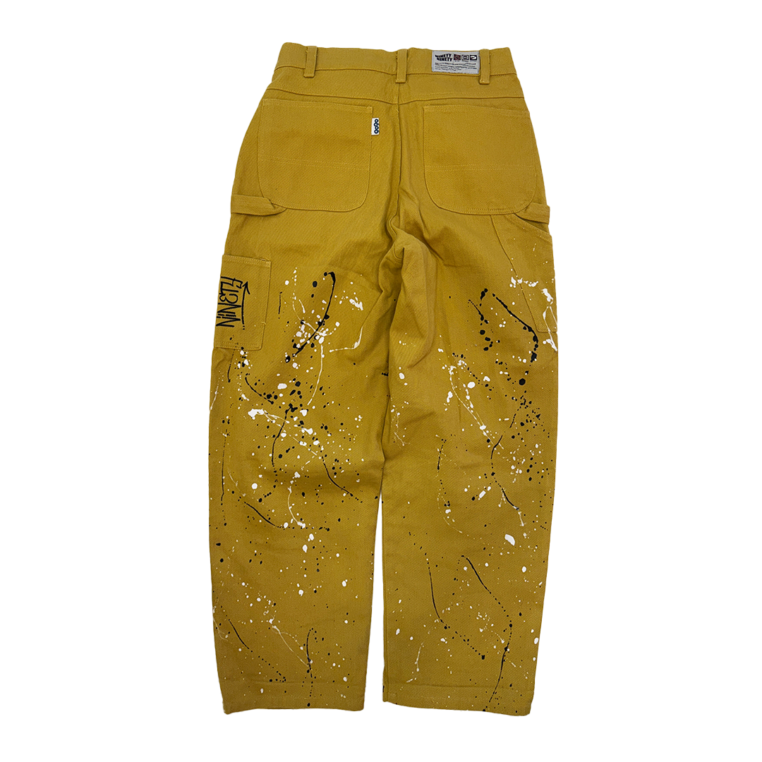 9090 Painted Yellow Pants (M)