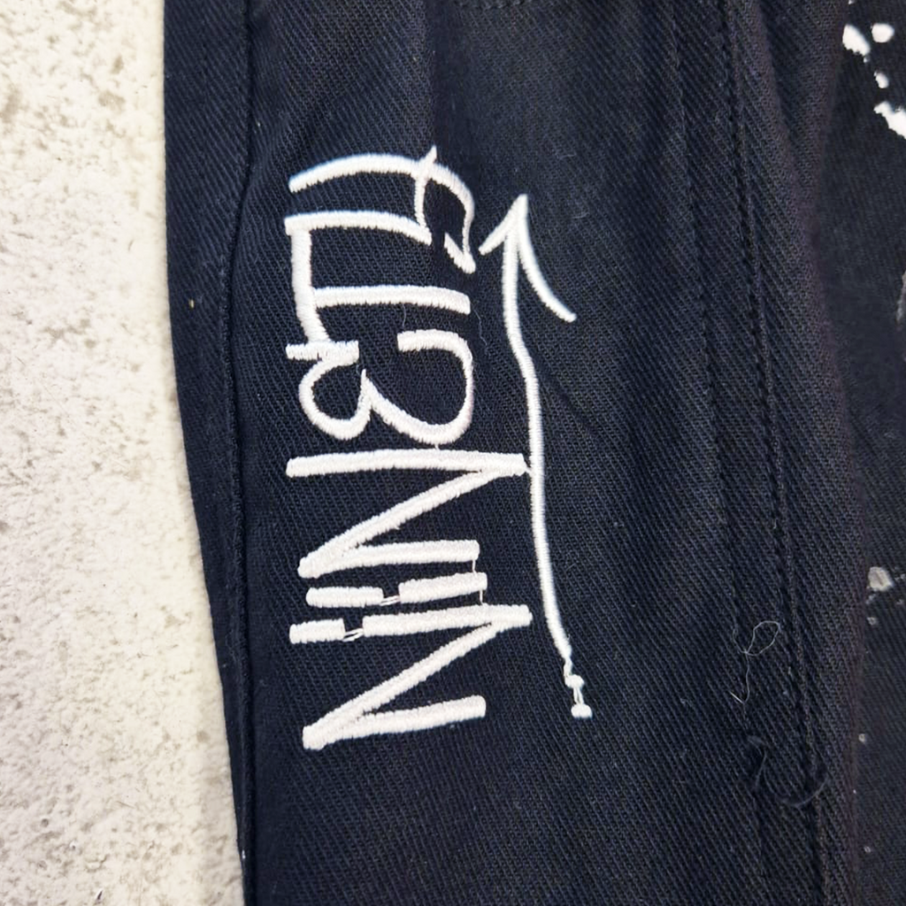 9090 Painters Black Pants (L)