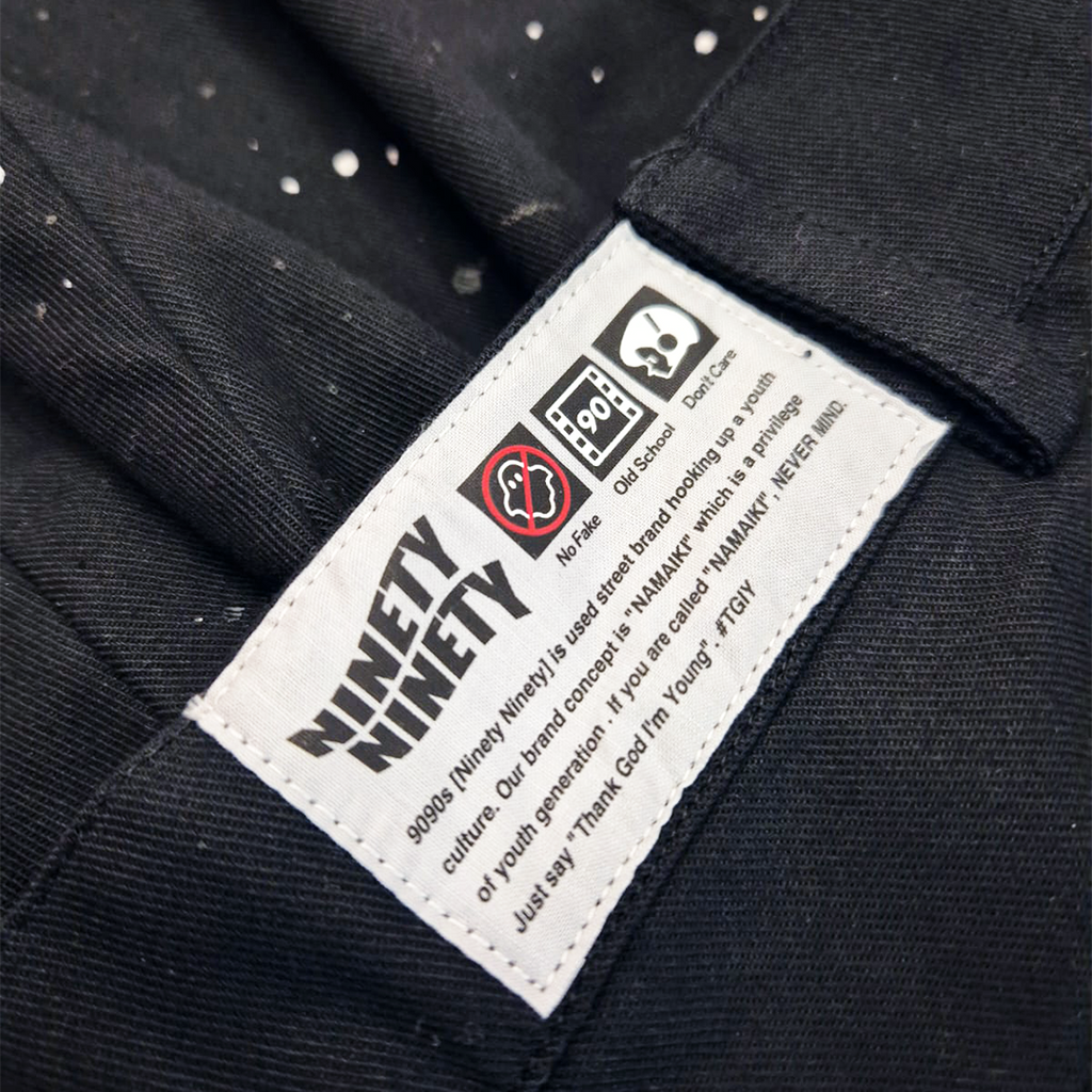 9090 Painters Black Pants (L)