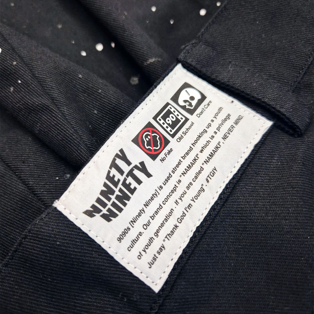 9090 Painters Black Pants (L)