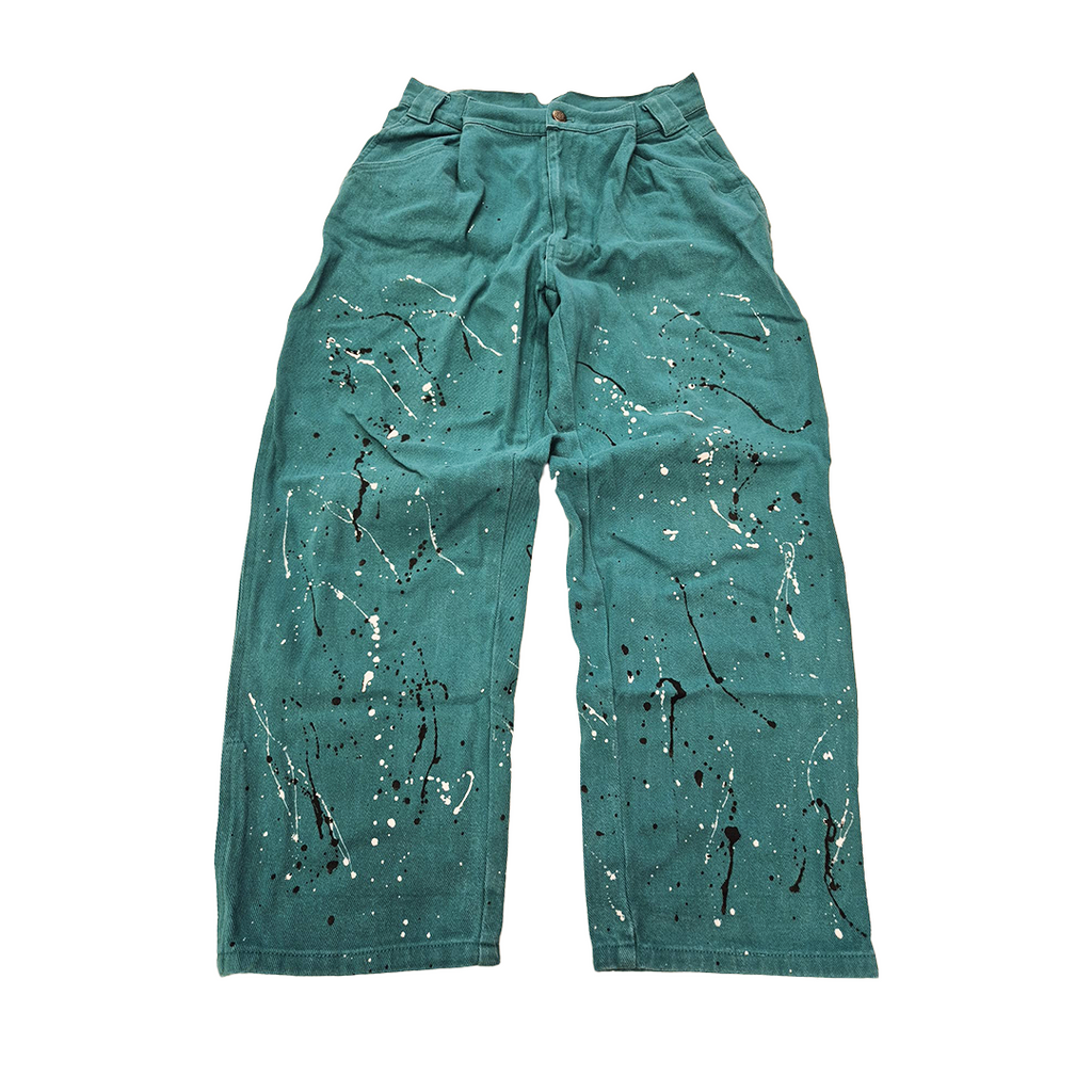9090 Painters Green Pants (M)