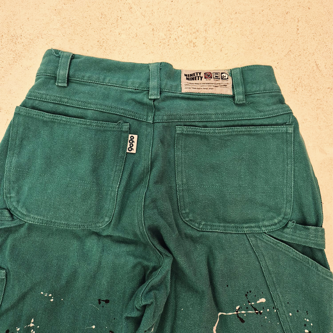 9090 Painters Green Pants (M)