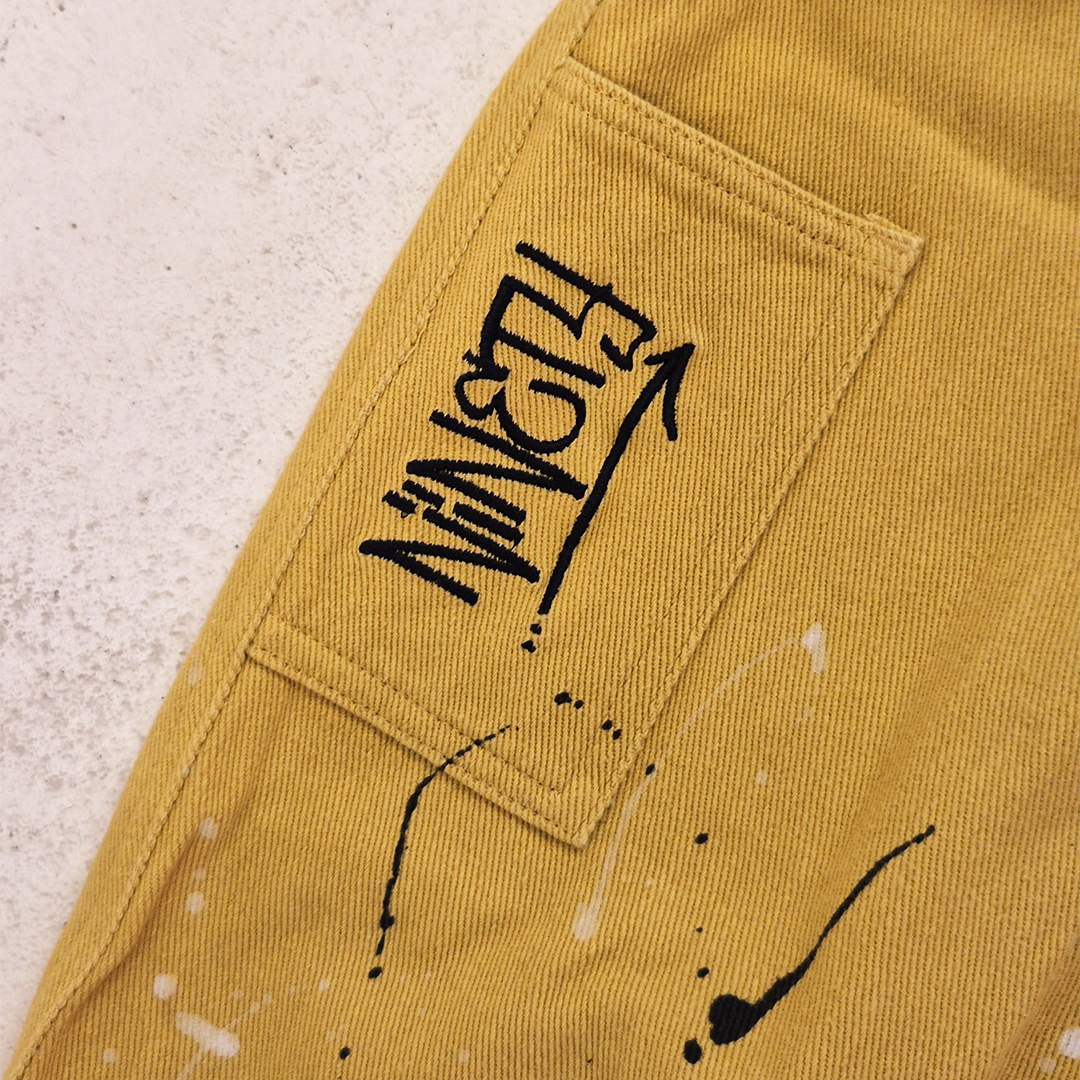 9090 Painters Yellow Pants (L)