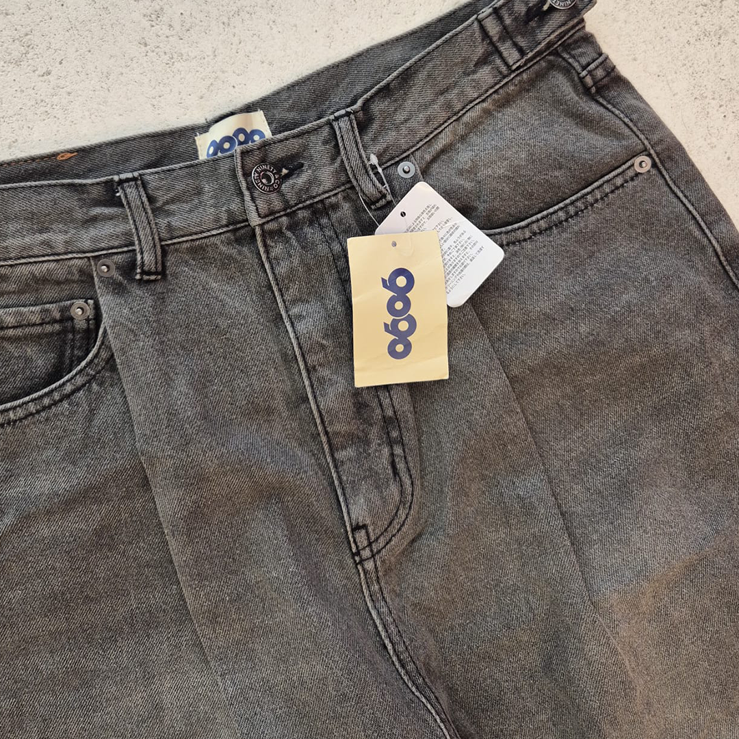 9090 Baggy Black Pants (M)