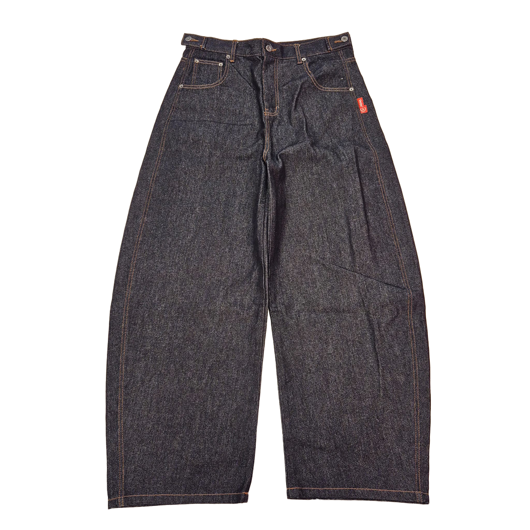 9090 Bone Print Baggy Pants (M)