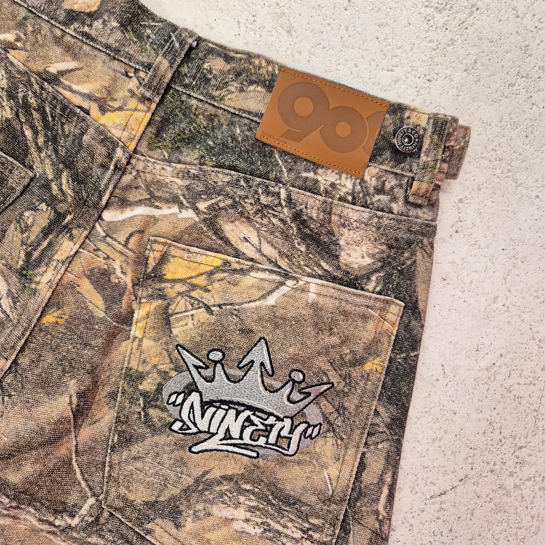 9090 Realtree Camo King Logo Baggy Pants (M)