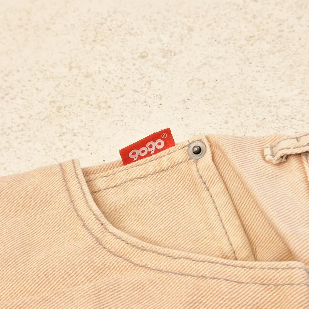 9090 Pink Denim Pants (L)