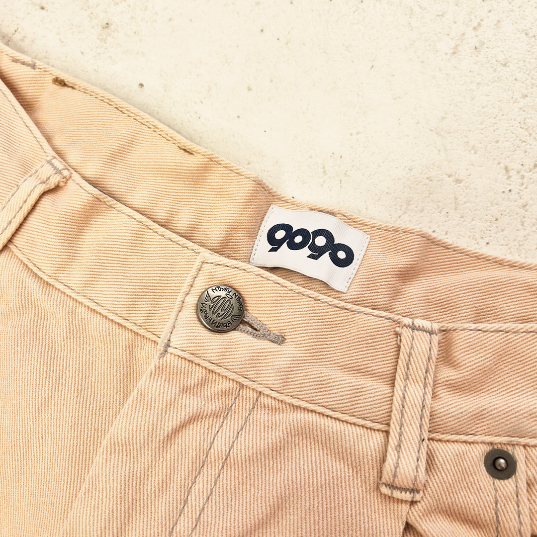 9090 Pink Denim Pants (L)