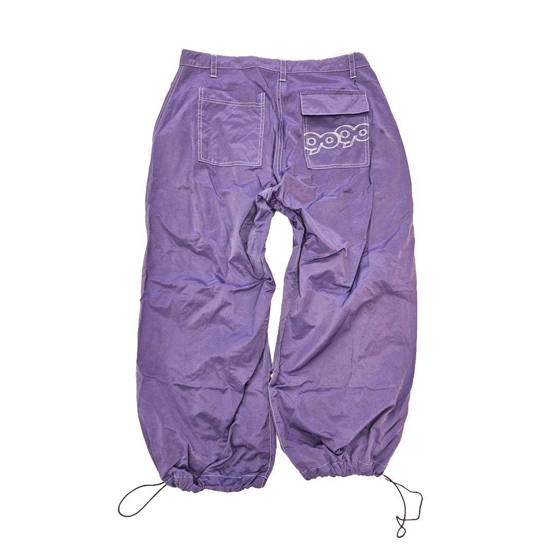 9090 Purple Balloon Track Pants (L)