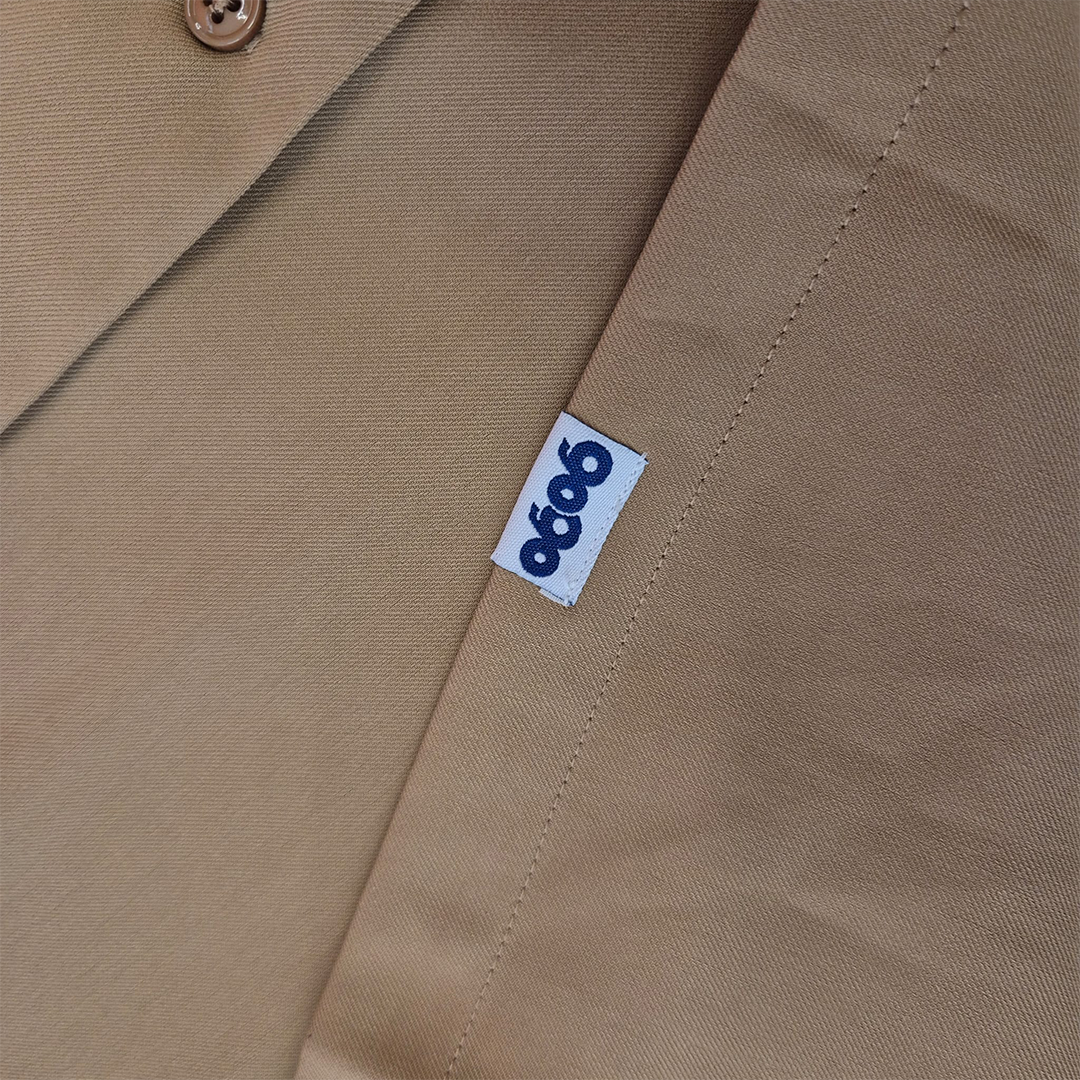 9090 Brown Set Shirt + Pants (One Size)