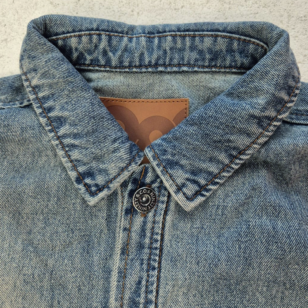 9090 Denim S/S Shirt (M)