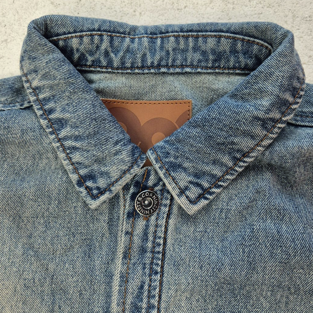 9090 Denim S/S Shirt (M)