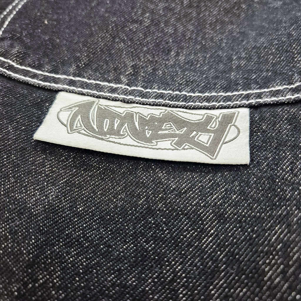 9090 Techno Dark Blue Baggy Pants (M)