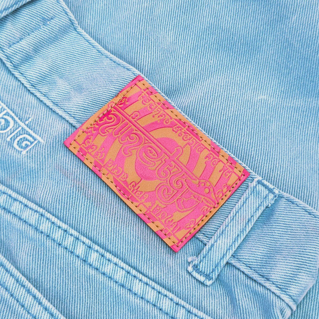 9090 Turquoise Trip Denim (L)