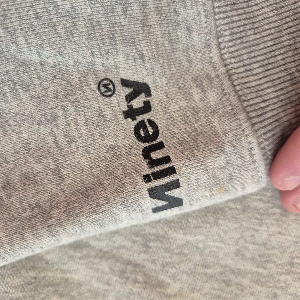 9090 Sports Heather Grey Half-Zip Sweatshirt  (M)