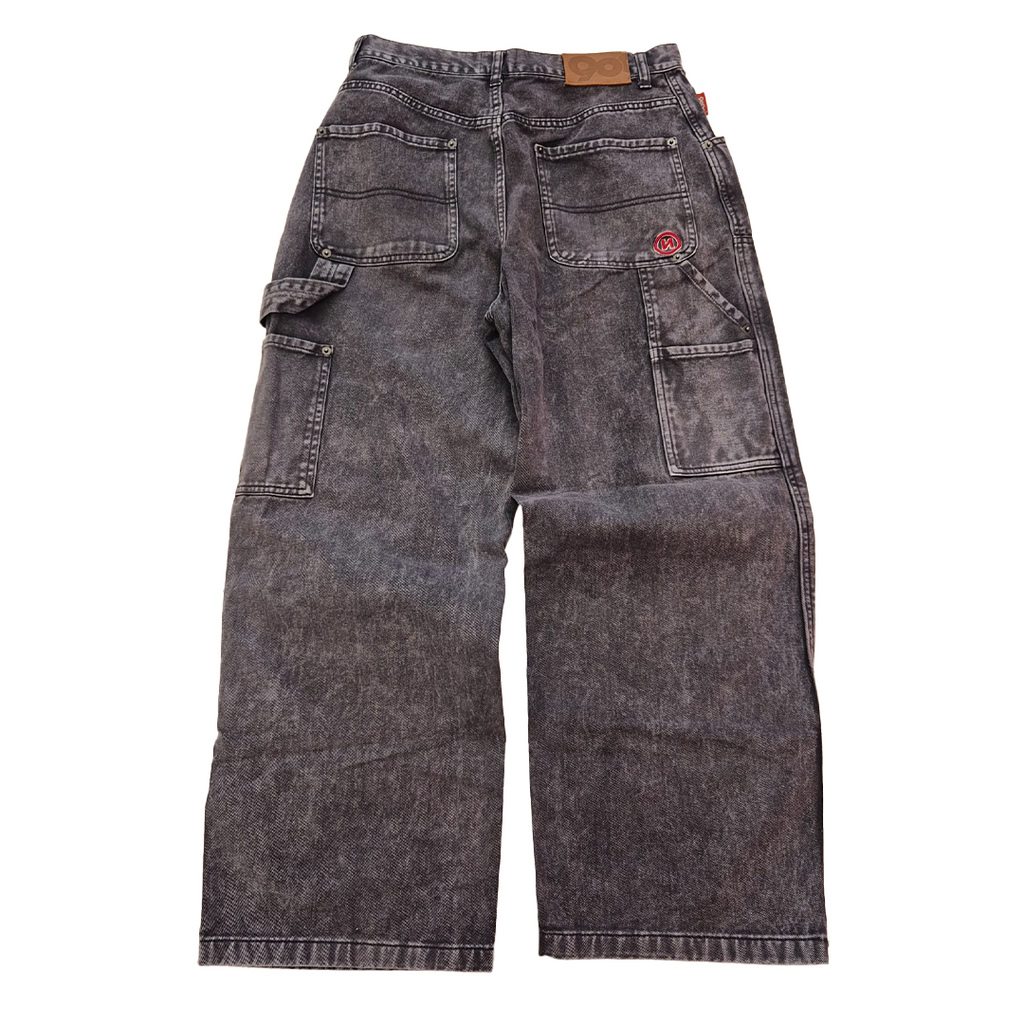 9090 Cargo Double Knee Denim Pants (M)