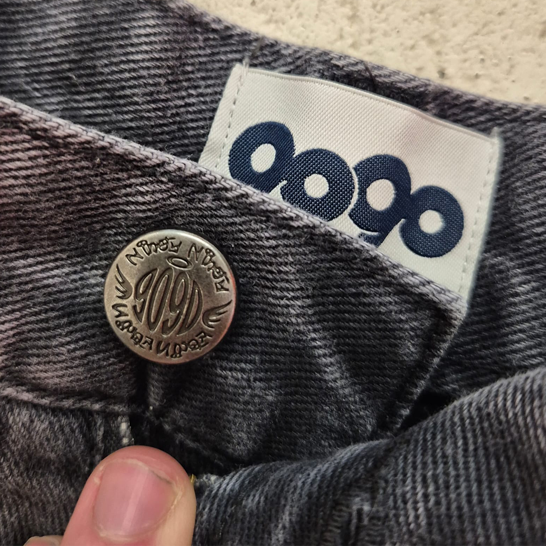 9090 Cargo Double Knee Denim Pants (M)
