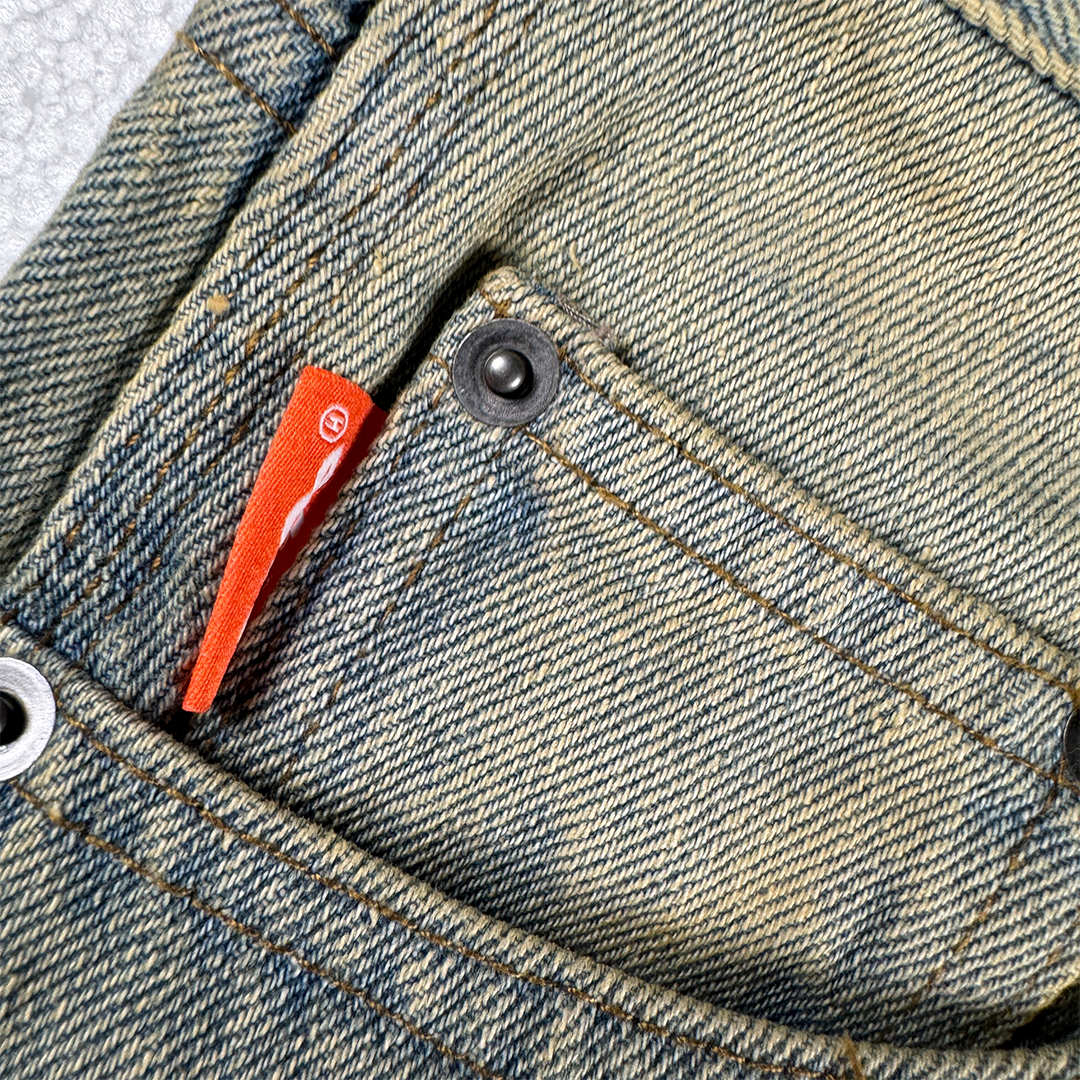 9090 Denim Cargo Shorts (M)