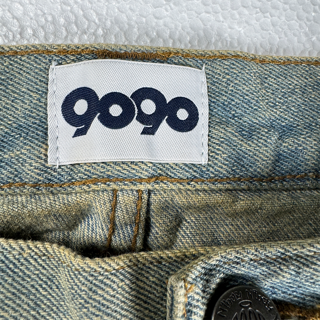 9090 Denim Cargo Shorts (M)