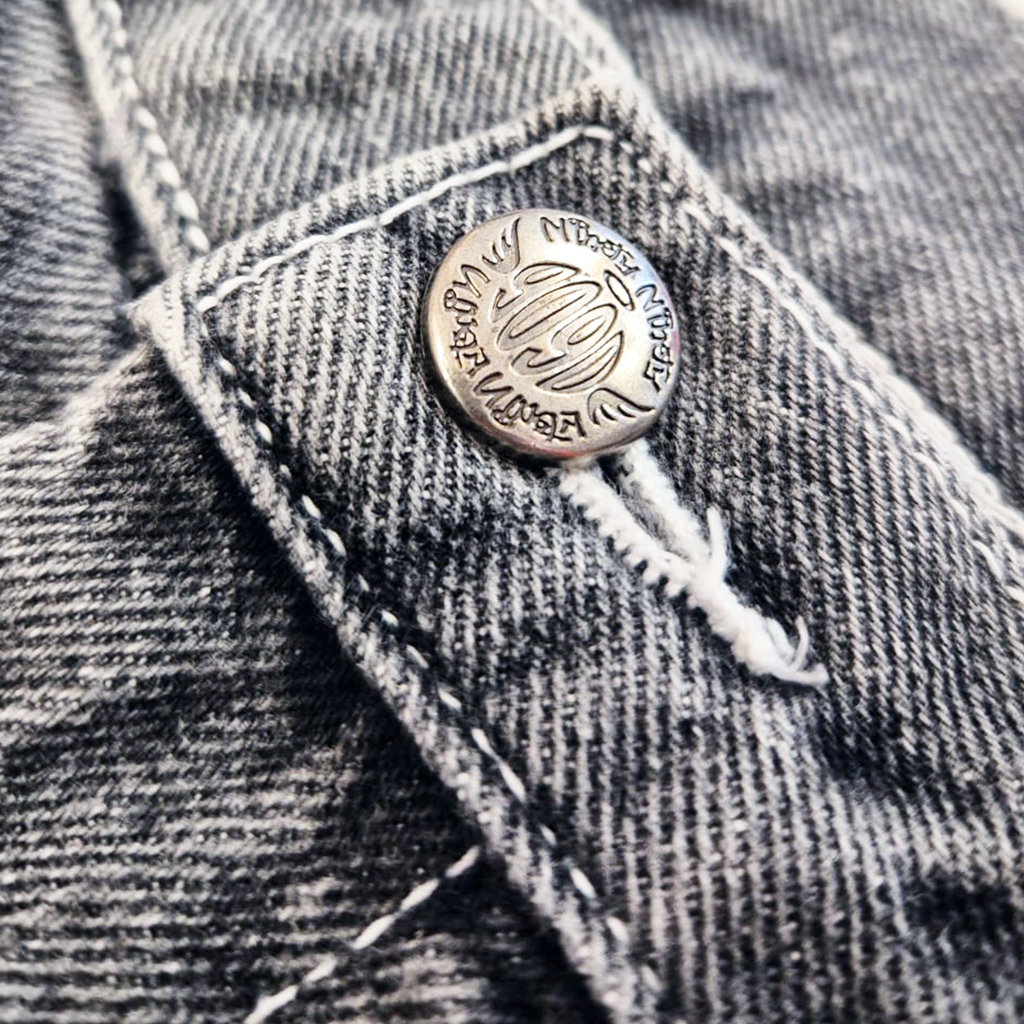 9090 x Younger Song Grey Baggy Pants (L)