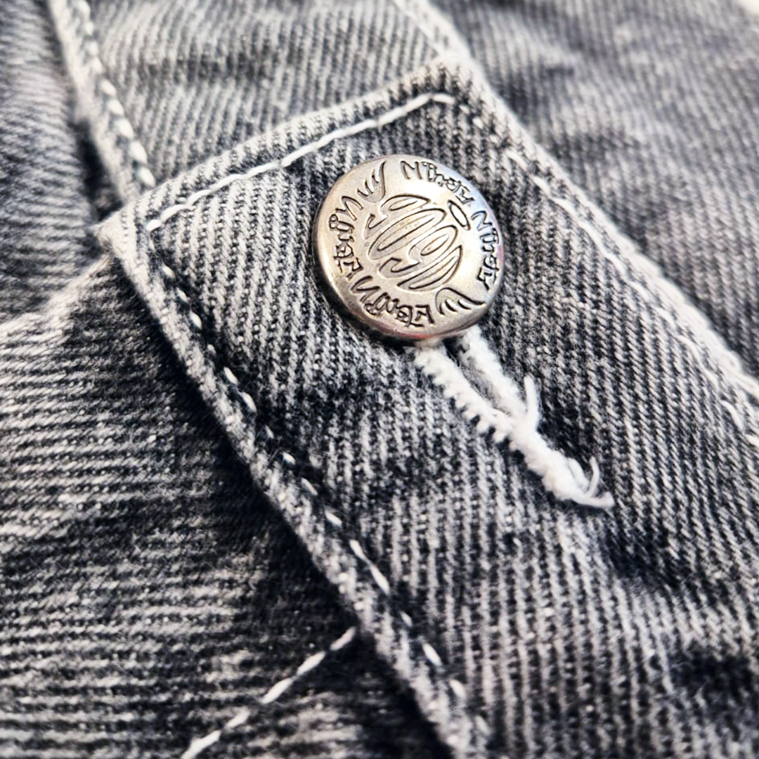 9090 x Younger Song Grey Baggy Pants (L)