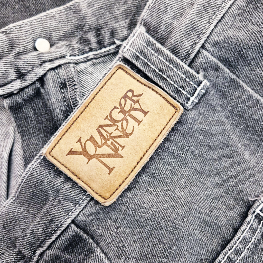 9090 x Younger Song Grey Baggy Pants (L)