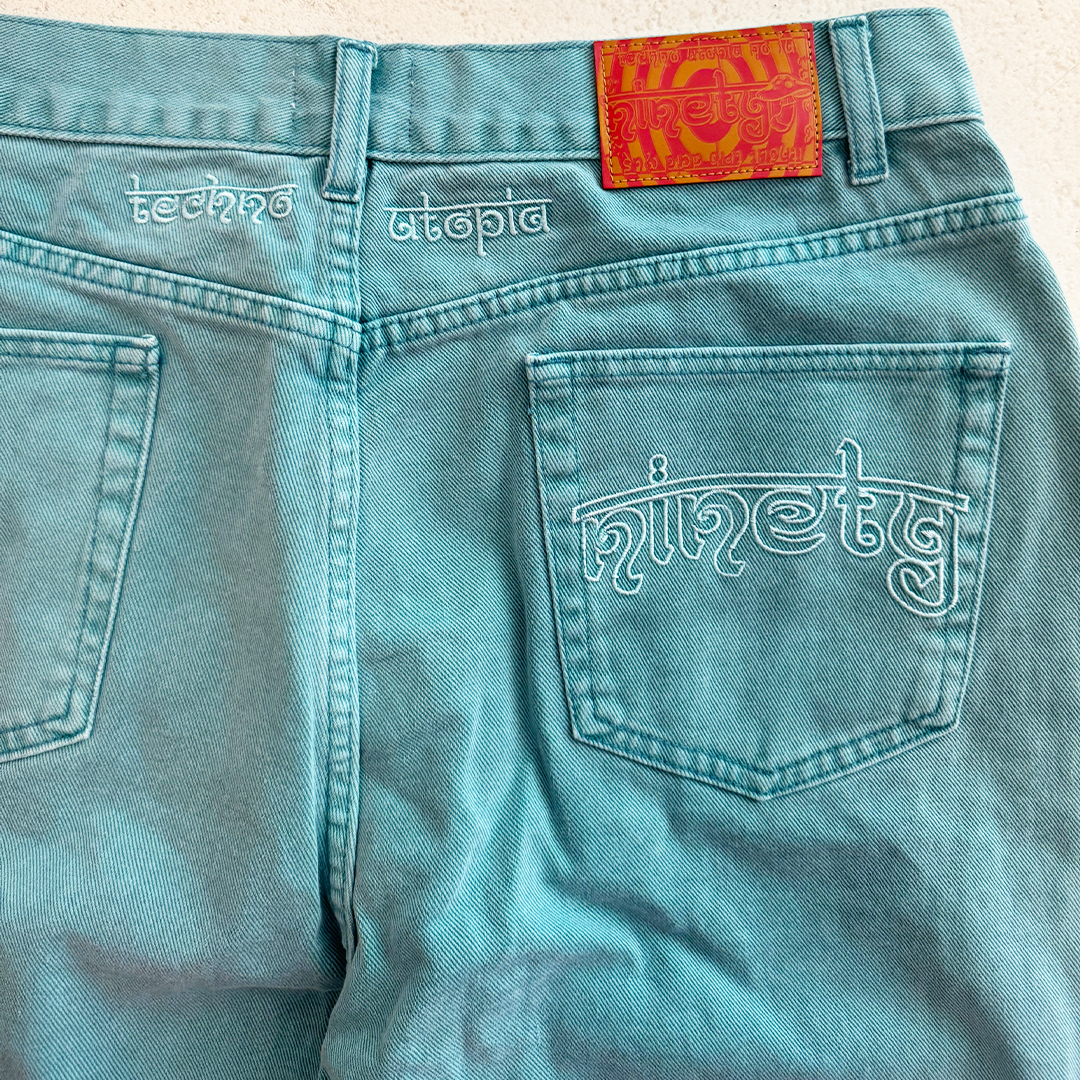 9090 Utopia Turquoise Denim (XL)