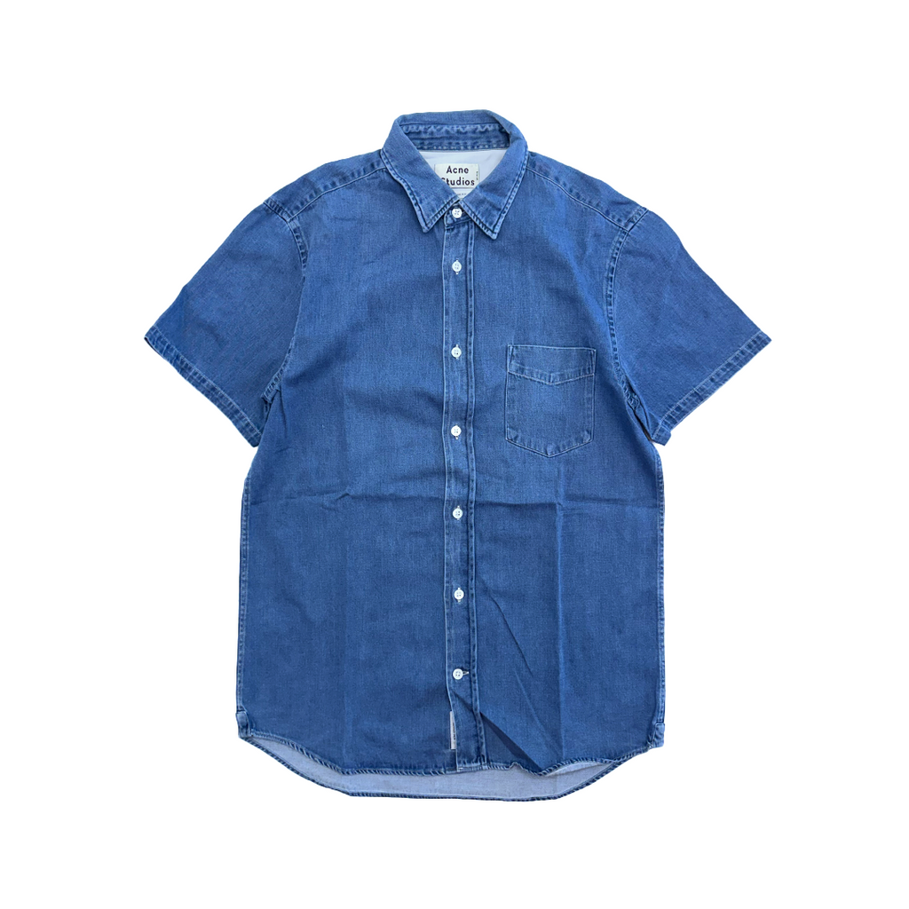 Acne Studios Denim Isherwood Densh S/S Shirt (M)