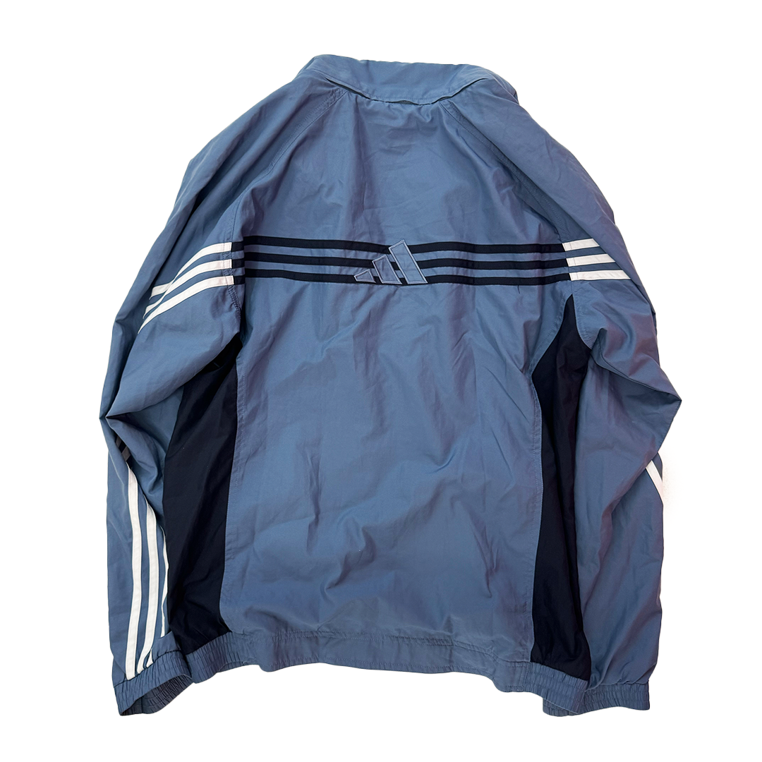 Adidas Blue Vintage Track Sweater (L)