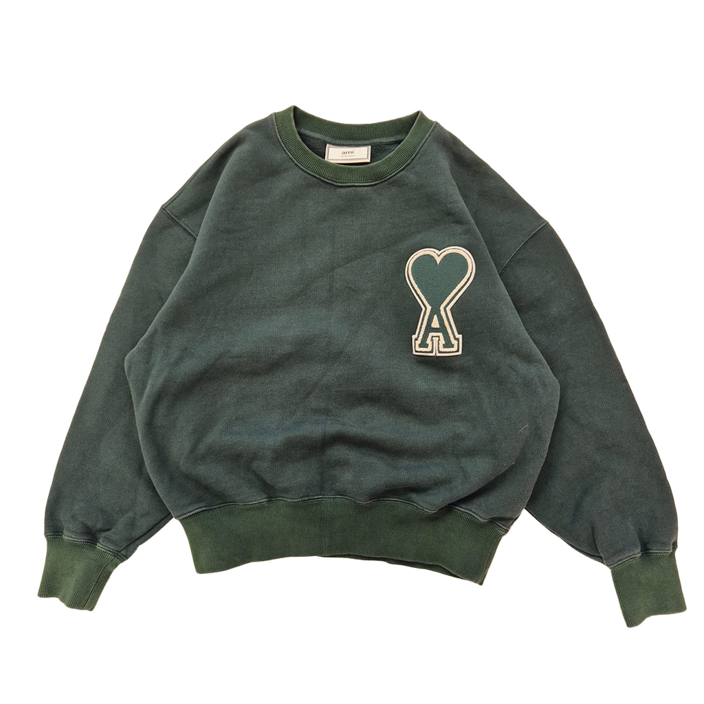 AMI Green Sweater