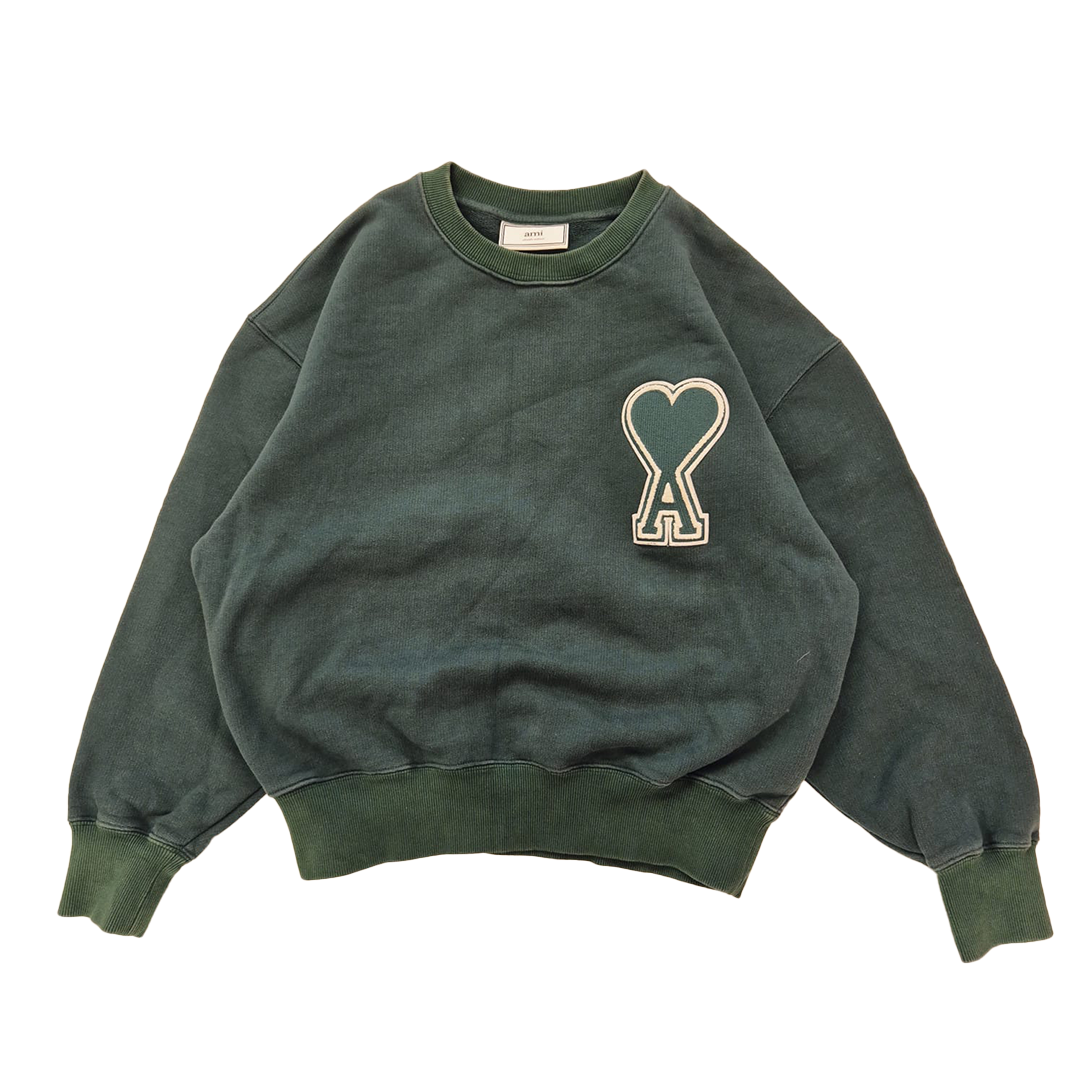 AMI Green Sweater