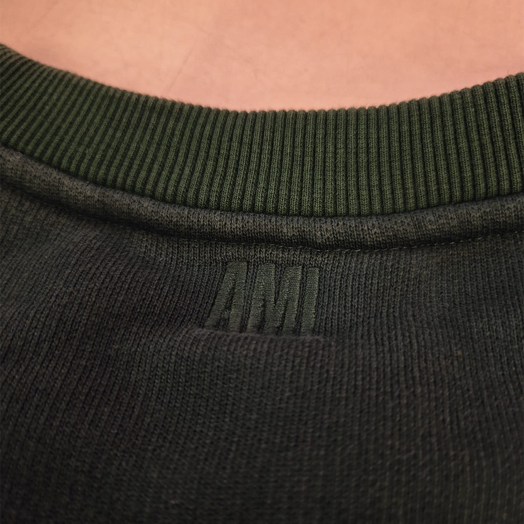 AMI Green Sweater