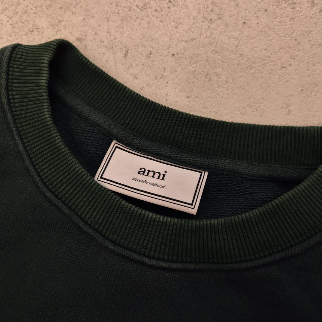 AMI Green Sweater