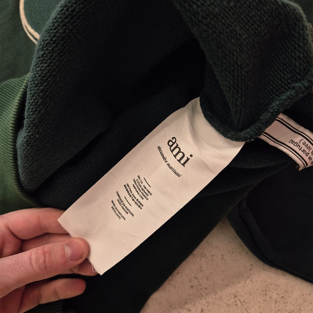 AMI Green Sweater