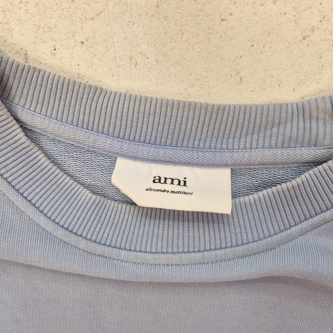 AMI Light Blue Sweater