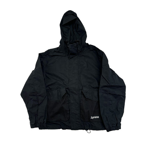 Supreme Black Mesh Cargo Jacket (S)