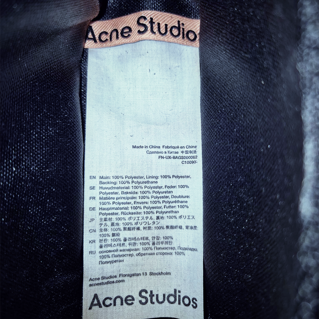 Acne Studios Post Ripstop Mini Messenger Bag (OS)