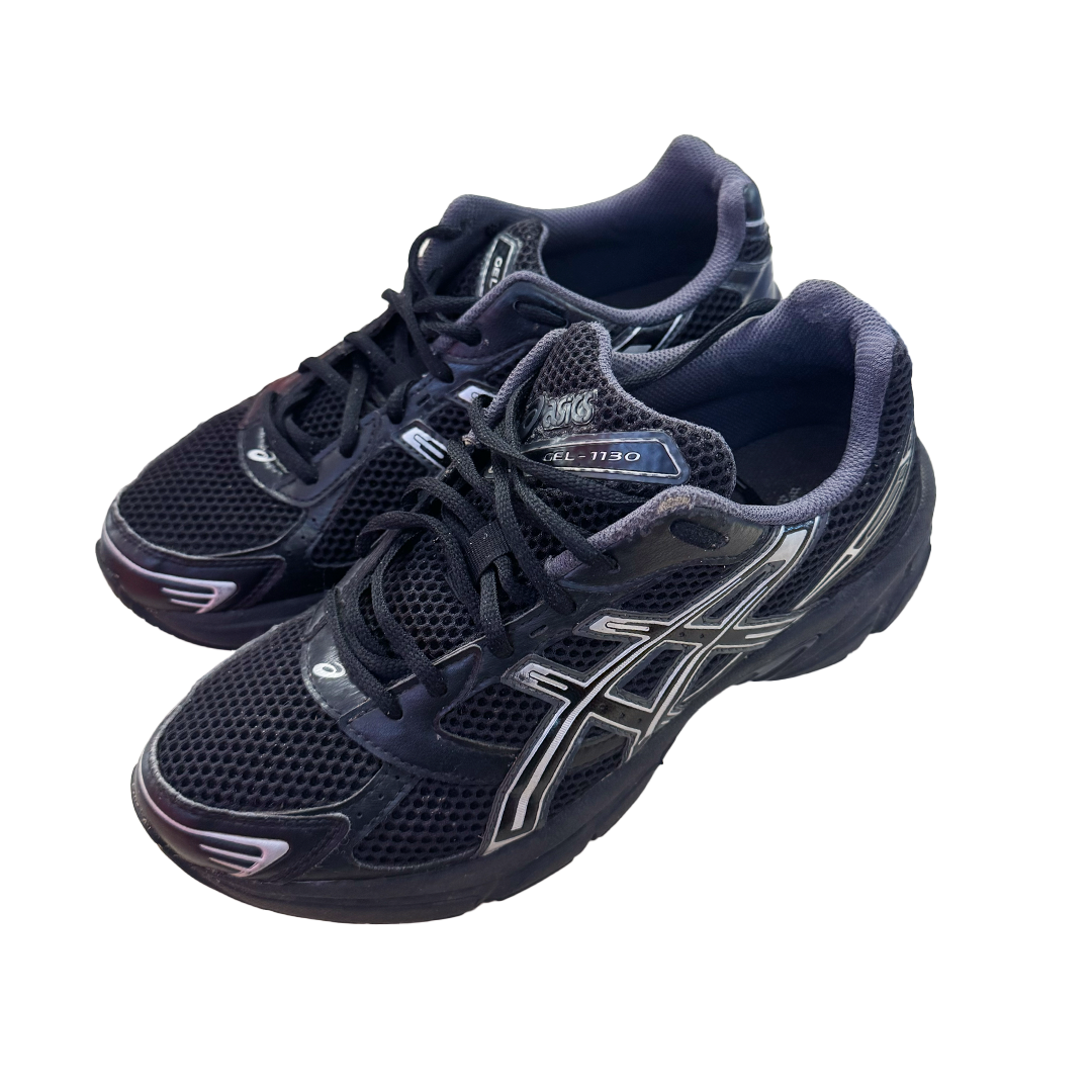 Asics Gel 1130 Silver Black (US8.5 - EU41.5) - 7.5/10