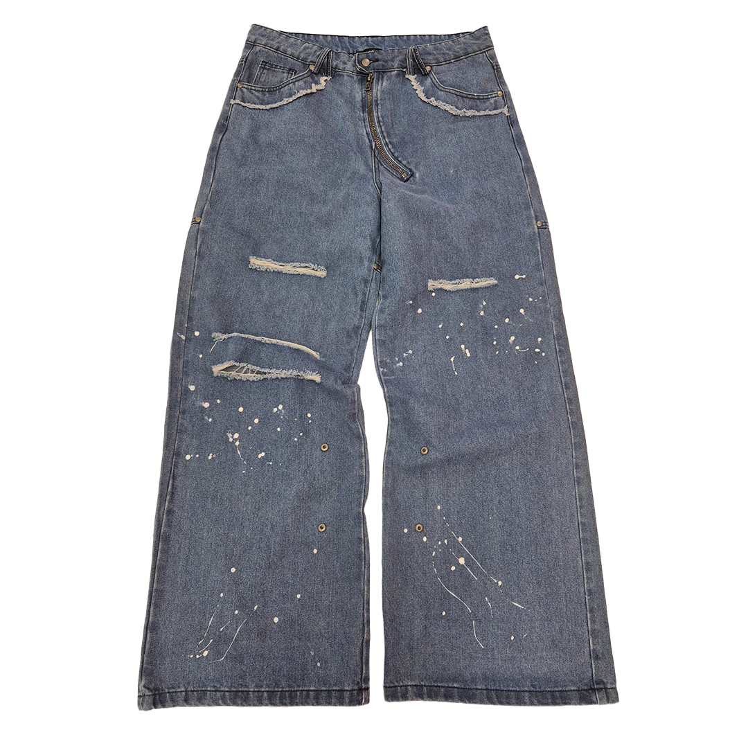 ADR Wideleg Blue Pants (M)