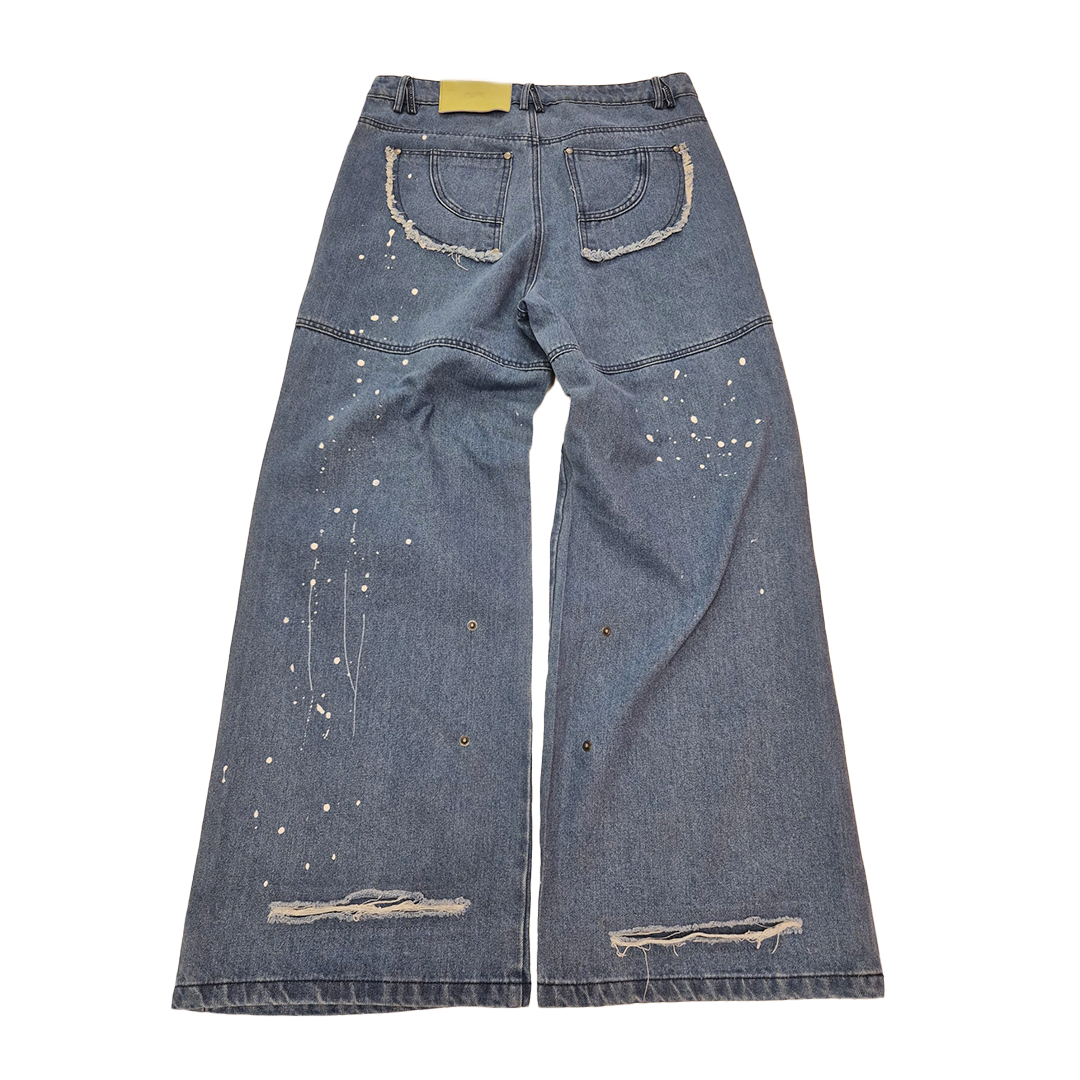 ADR Wideleg Blue Pants (M)