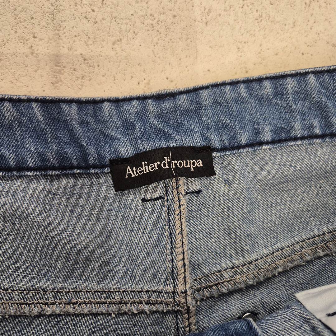 ADR Wideleg Blue Pants (M)